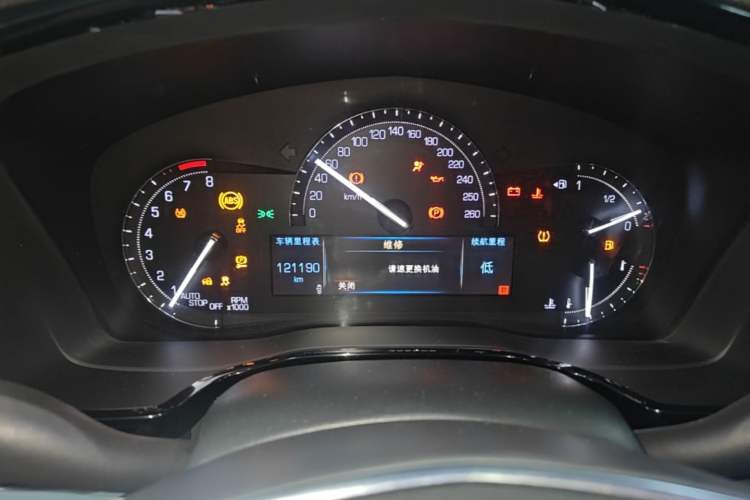Used Cadillac XT5 2018 28E Four-Wheel Drive Tech Version Instrument Cluster