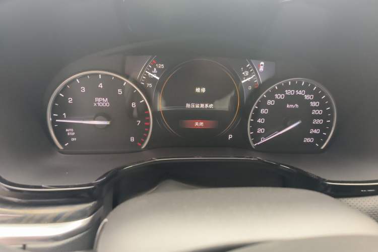 Used Cadillac XT5 2018 28T Four-Wheel Drive Luxury Model Instrument Cluster