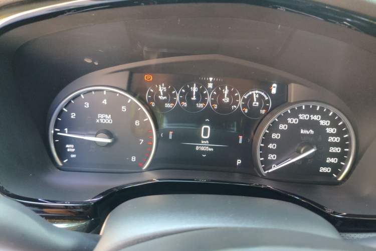 Used Cadillac XT5 2018 28T Four-Wheel Drive Luxury Model Instrument Cluster