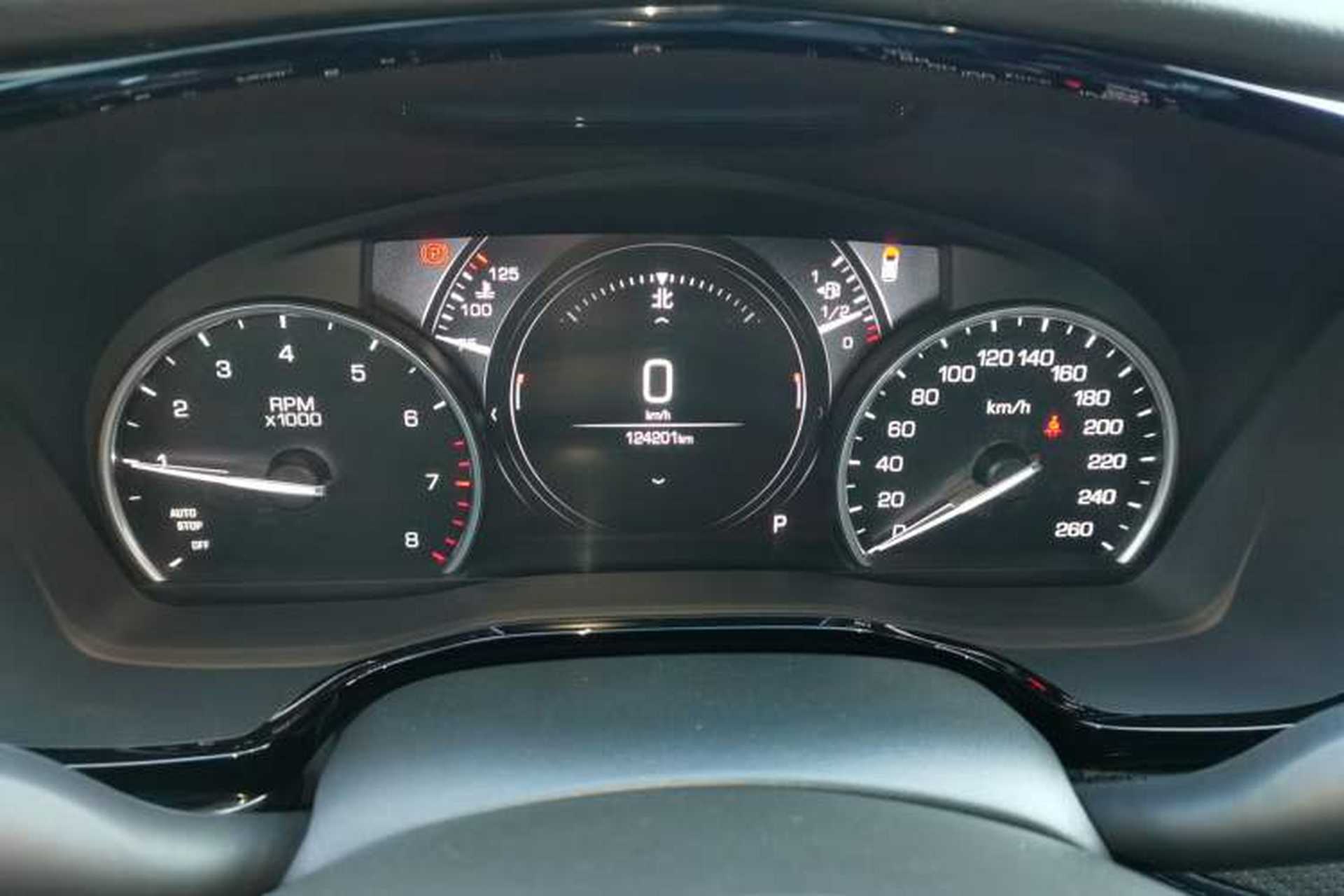 Used Cadillac XT5 2018 28T Four-Wheel Drive Luxury Model Instrument Cluster