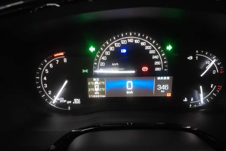 Used Cadillac XT5 2018 28E Four-Wheel Drive Tech Version Instrument Cluster
