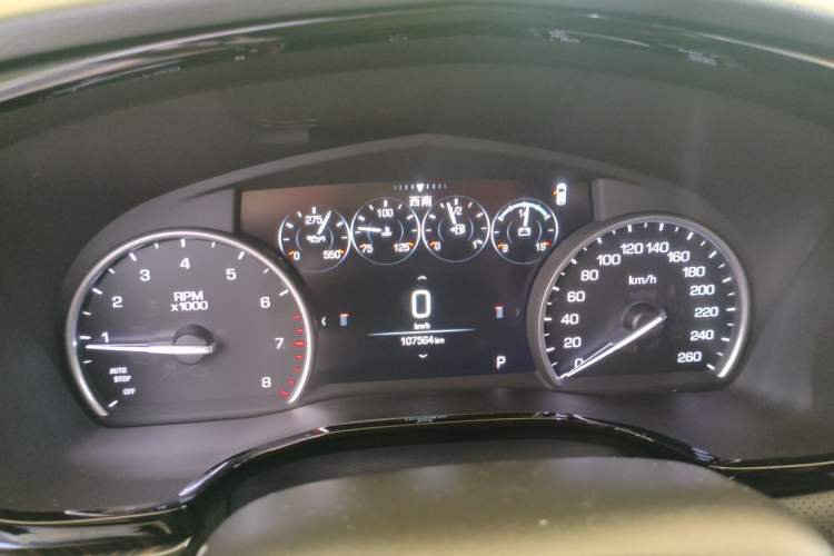 Used Cadillac XT5 2018 28T Four-Wheel Drive Luxury Model Instrument Cluster