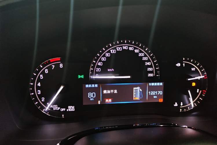 Used Cadillac XT5 2018 28E Four-Wheel Drive Tech Version Instrument Cluster