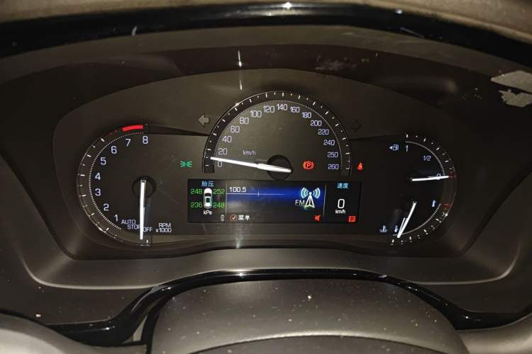 Used Cadillac XT5 2018 28E Four-Wheel Drive Tech Version Instrument Cluster