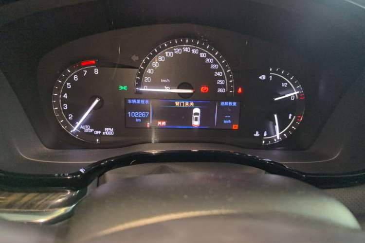 Used Cadillac XT5 2018 28E Four-Wheel Drive Tech Version Instrument Cluster