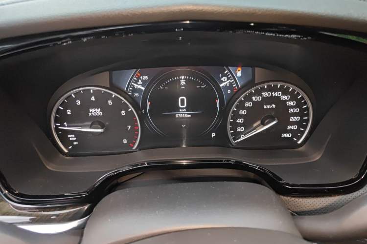 Used Cadillac XT5 2018 28T Four-Wheel Drive Luxury Model Instrument Cluster