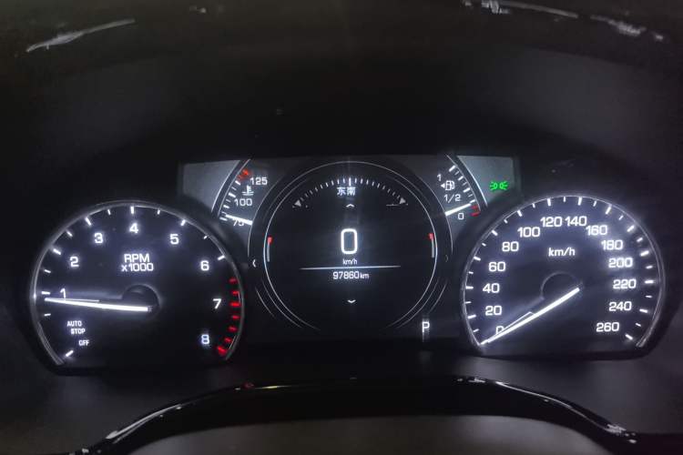 Used Cadillac XT5 2018 25T Luxury Model Instrument Cluster