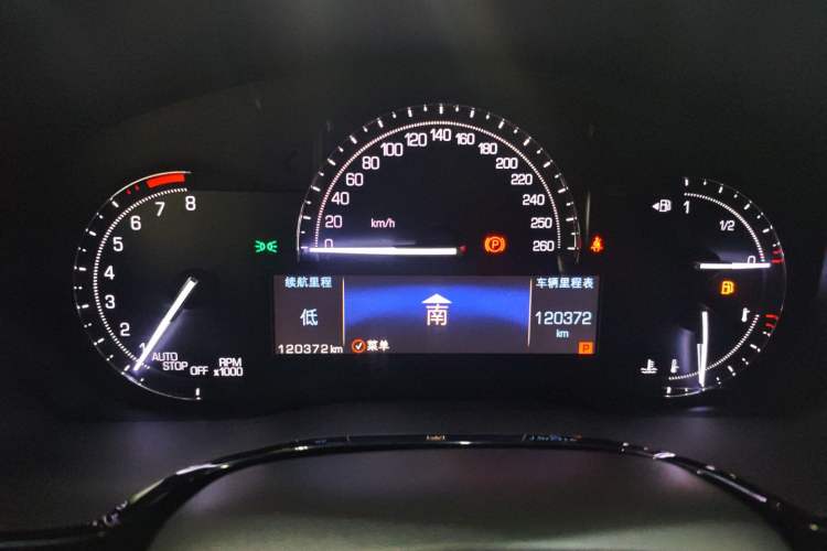 Used Cadillac XT5 2018 28E Four-Wheel Drive Tech Version Instrument Cluster