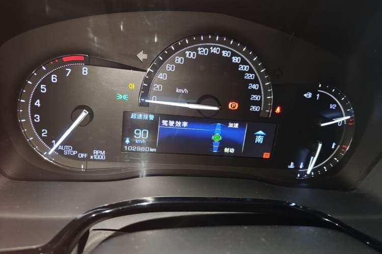 Used Cadillac XT5 2018 28E Four-Wheel Drive Tech Version Instrument Cluster