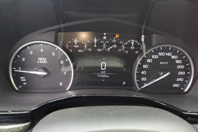 Used Cadillac XT5 2018 28T Four-Wheel Drive Luxury Model Instrument Cluster
