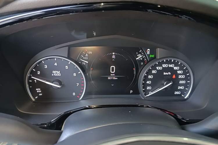 Used Cadillac XT5 2018 28T Four-Wheel Drive Luxury Model Instrument Cluster