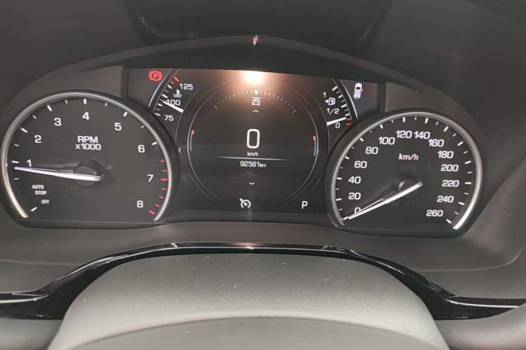Used Cadillac XT5 2018 28T Four-Wheel Drive Luxury Model Instrument Cluster