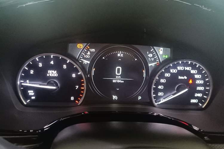 Used Cadillac XT5 2018 28T Four-Wheel Drive Luxury Model Instrument Cluster