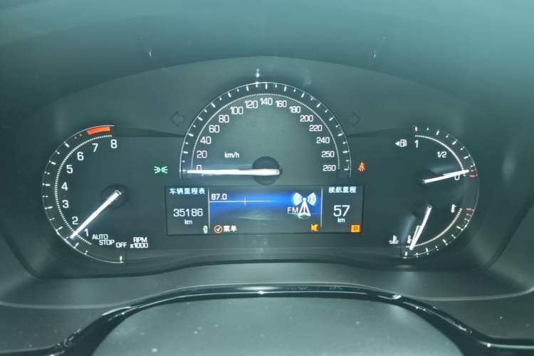 Used Cadillac XT5 2018 28E Four-Wheel Drive Tech Version Instrument Cluster