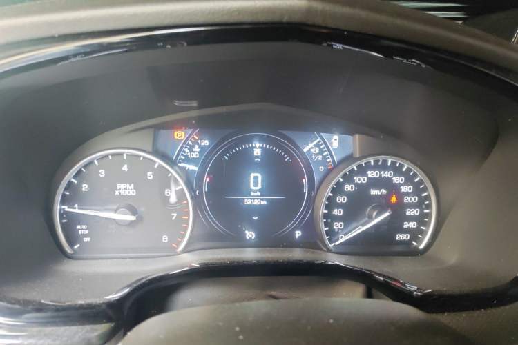 Used Cadillac XT5 2018 25T Luxury Model Instrument Cluster