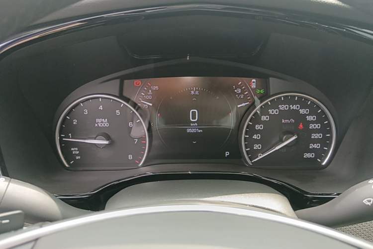 Used Cadillac XT5 2018 25T Luxury Model Instrument Cluster