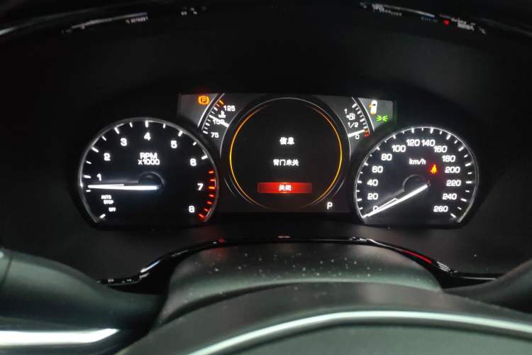 Used Cadillac XT5 2018 28T Four-Wheel Drive Luxury Model Instrument Cluster