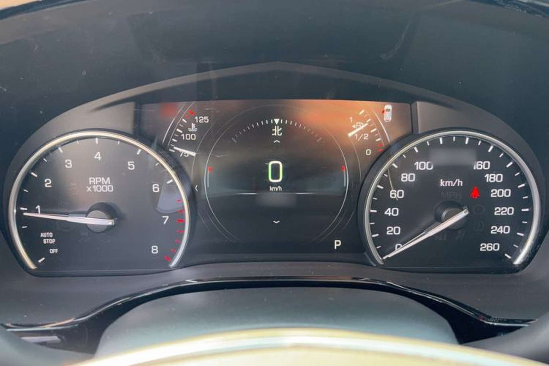 Used Cadillac XT5 2018 25T Luxury Model Instrument Cluster