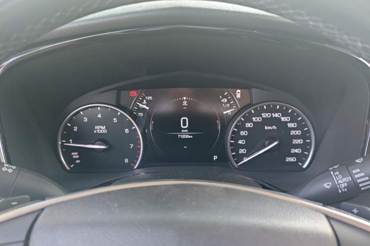 Used Cadillac XT5 2018 28T Four-Wheel Drive Luxury Model Instrument Cluster