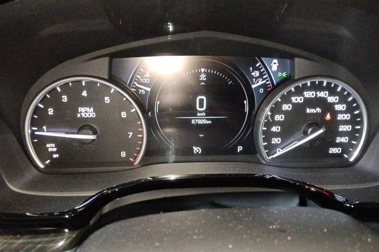 Used Cadillac XT5 2018 28T Four-Wheel Drive Luxury Model Instrument Cluster