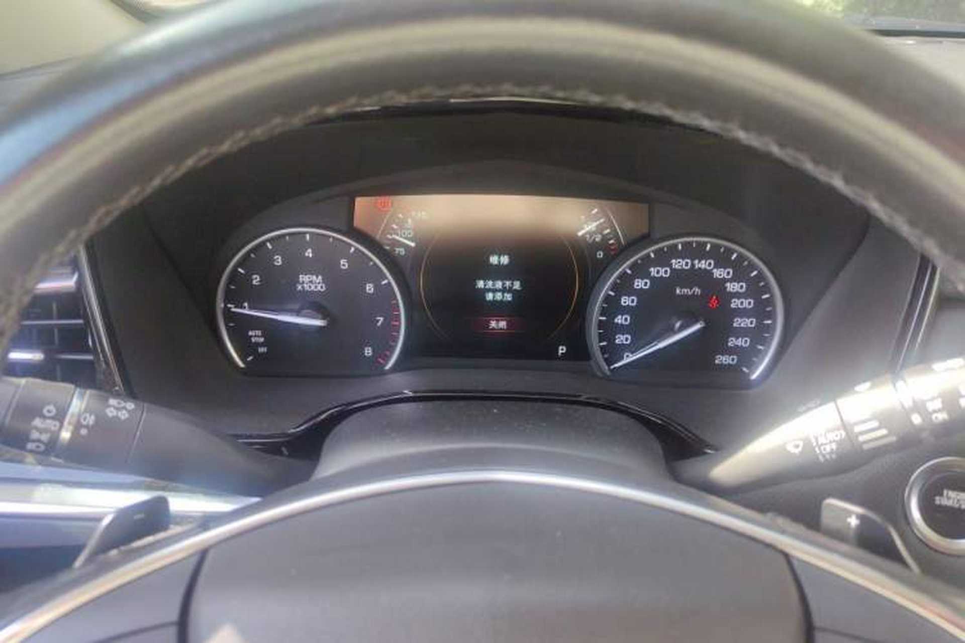 Used Cadillac XT5 2018 28T Four-Wheel Drive Luxury Model Instrument Cluster