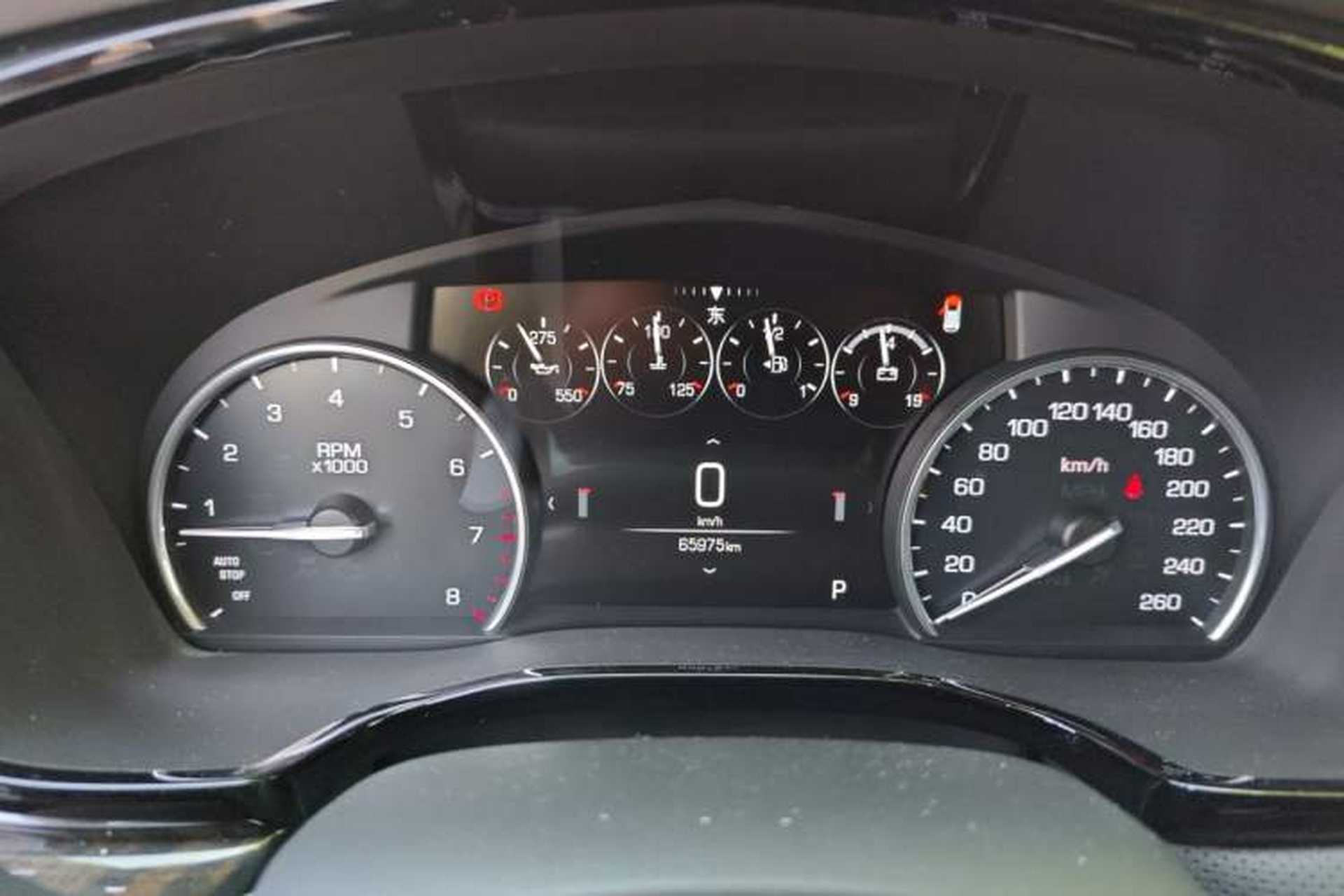 Used Cadillac XT5 2018 28T Four-Wheel Drive Luxury Model Instrument Cluster