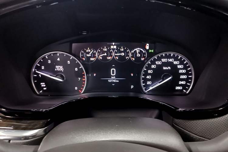 Used Cadillac XT5 2018 28T Four-Wheel Drive Luxury Model Instrument Cluster