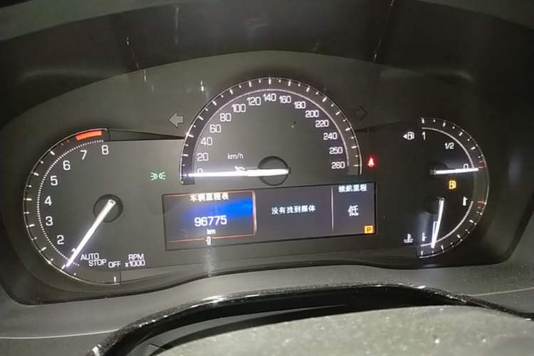 Used Cadillac XT5 2018 28E Four-Wheel Drive Tech Version Instrument Cluster