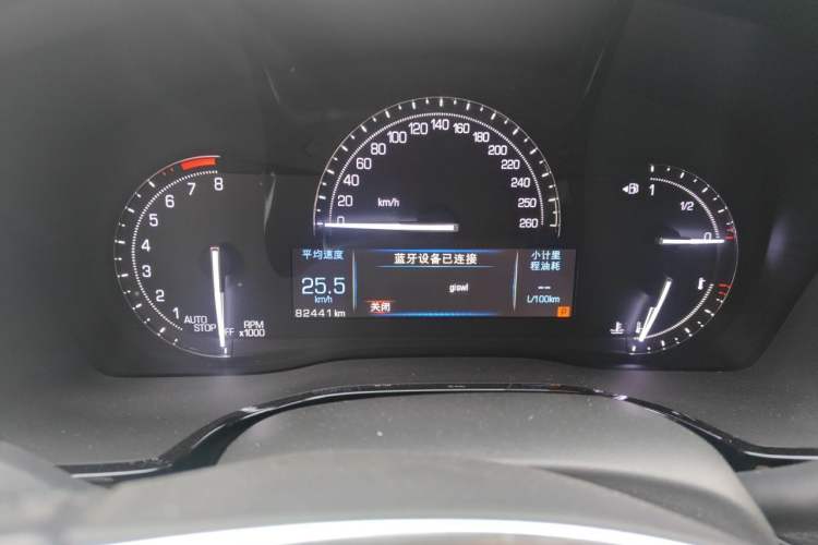Used Cadillac XT5 2018 28E Four-Wheel Drive Tech Version Instrument Cluster