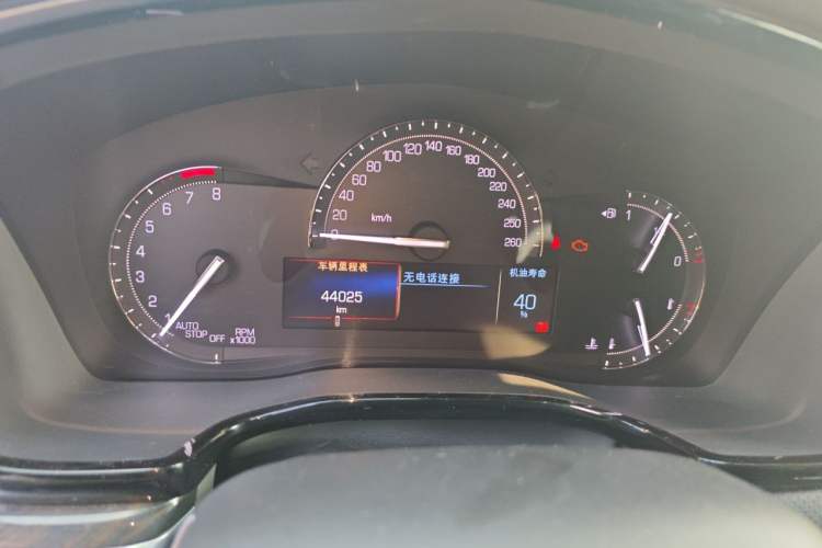 Used Cadillac XT5 2018 28E Four-Wheel Drive Tech Version Instrument Cluster