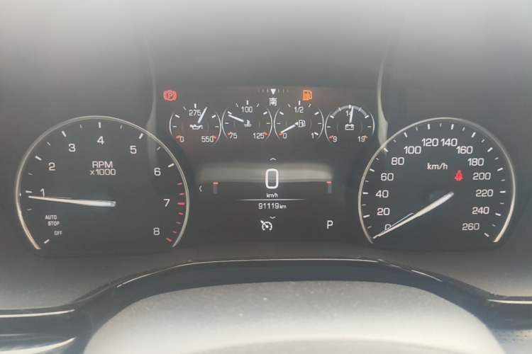 Used Cadillac XT5 2018 28T Four-Wheel Drive Luxury Model Instrument Cluster