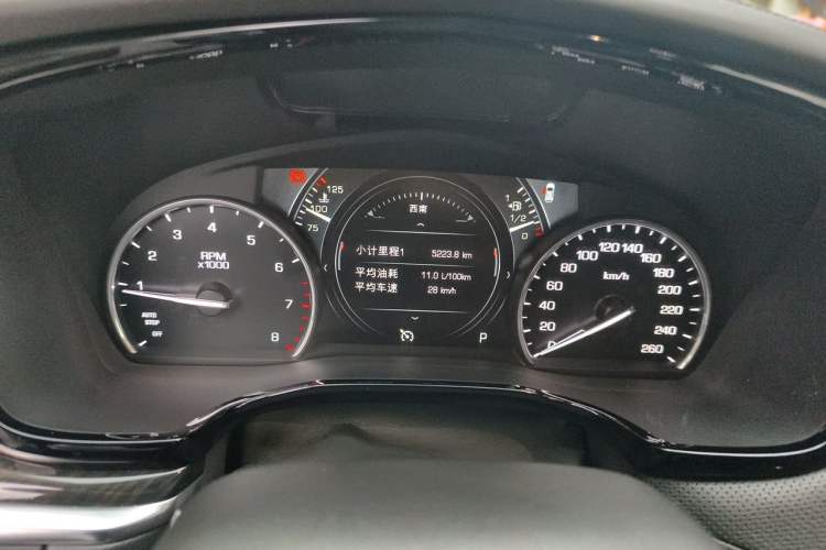 Used Cadillac XT5 2018 25T Luxury Model Instrument Cluster