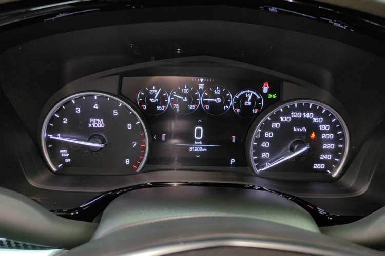 Used Cadillac XT5 2018 28T Four-Wheel Drive Luxury Model Instrument Cluster