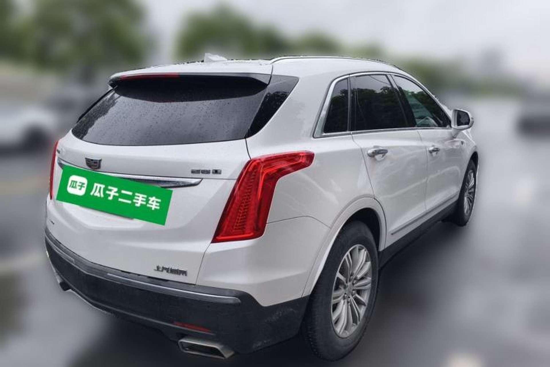 Used Cadillac XT5 2018 28T Four-Wheel Drive Luxury Model Rear Right 45 Deg