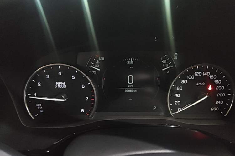 Used Cadillac XT5 2018 25T Luxury Model Instrument Cluster