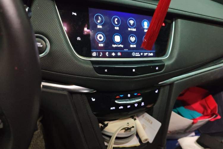 Used Cadillac XT5 2020 Revised Version 28T Luxury Edition Audio And AC Panel