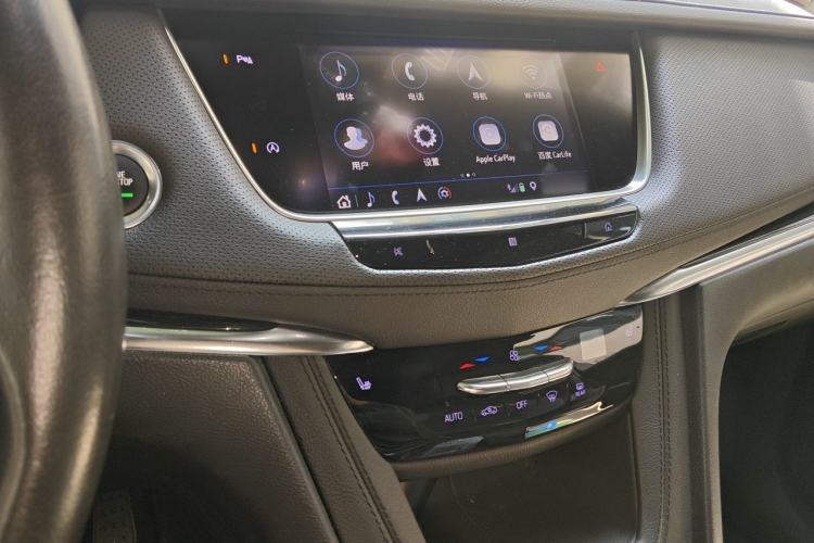 Used Cadillac XT5 2020 28T Four-Wheel Drive Luxury Version Audio And AC Panel