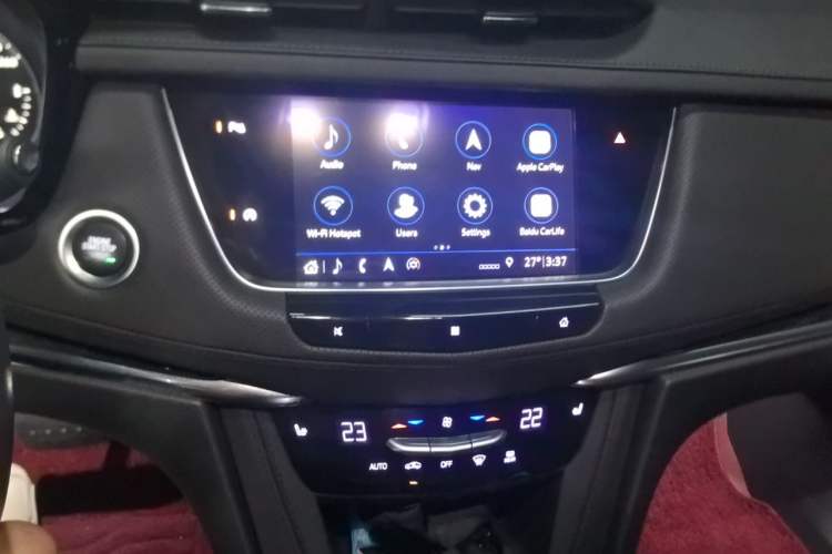 Used Cadillac XT5 2020 28T Luxury Version Audio And AC Panel