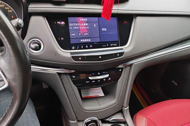 Used Cadillac XT5 2020 Revised Version 28T Luxury Edition Audio And AC Panel