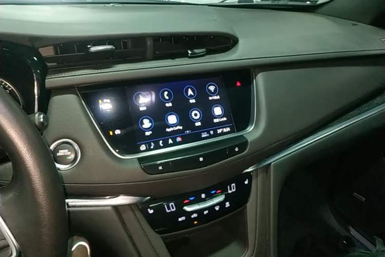 Used Cadillac XT5 2020 Revised Version 28T Luxury Edition Audio And AC Panel