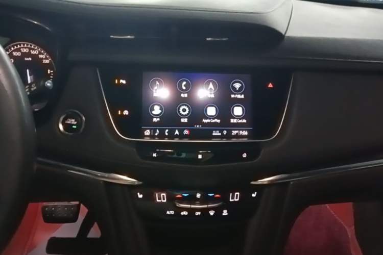 Used Cadillac XT5 2020 Revised Version 28T Luxury Edition Audio And AC Panel