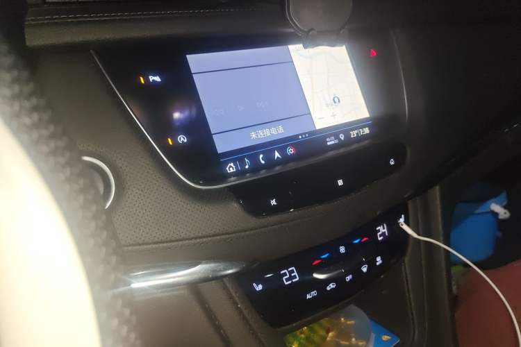 Used Cadillac XT5 2020 Revised Version 28T Luxury Edition Audio And AC Panel