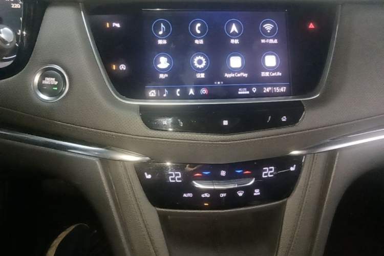 Used Cadillac XT5 2020 Revised Version 28T Luxury Edition Audio And AC Panel