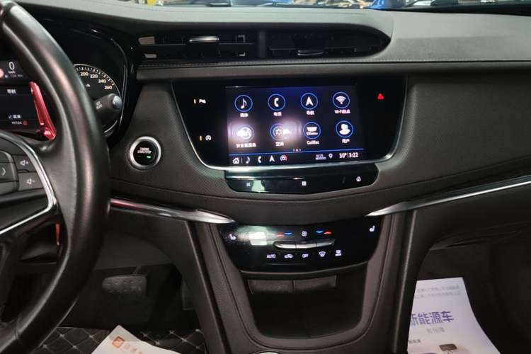 Used Cadillac XT5 2020 28T Luxury Version Audio And AC Panel