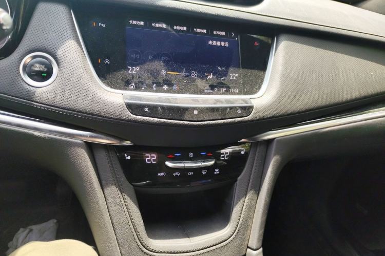 Used Cadillac XT5 2020 Revised Version 28T Four-Wheel Drive Luxury Edition Audio And AC Panel