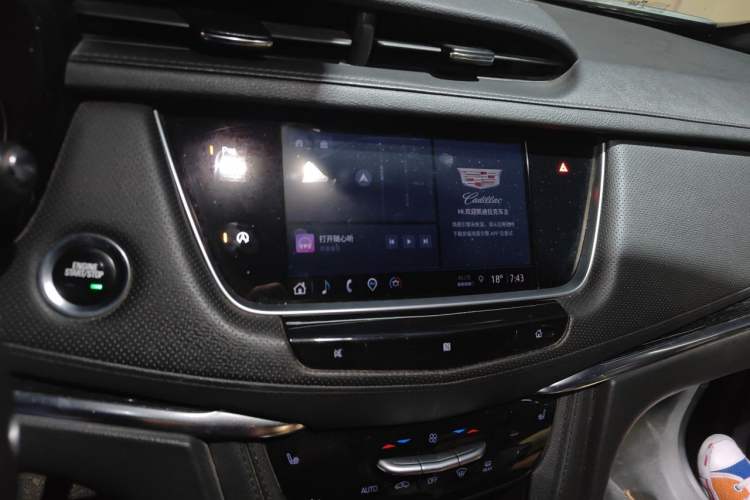 Used Cadillac XT5 2020 Revised Version 28T Luxury Edition Audio And AC Panel