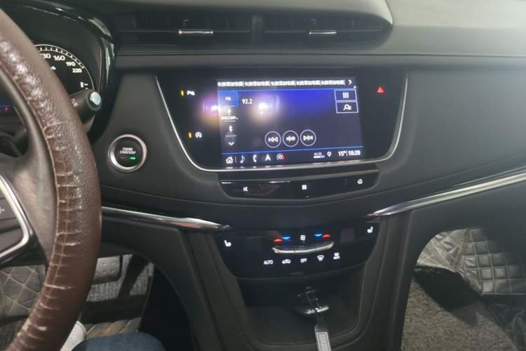 Used Cadillac XT5 2020 Revised Version 28T Luxury Edition Audio And AC Panel
