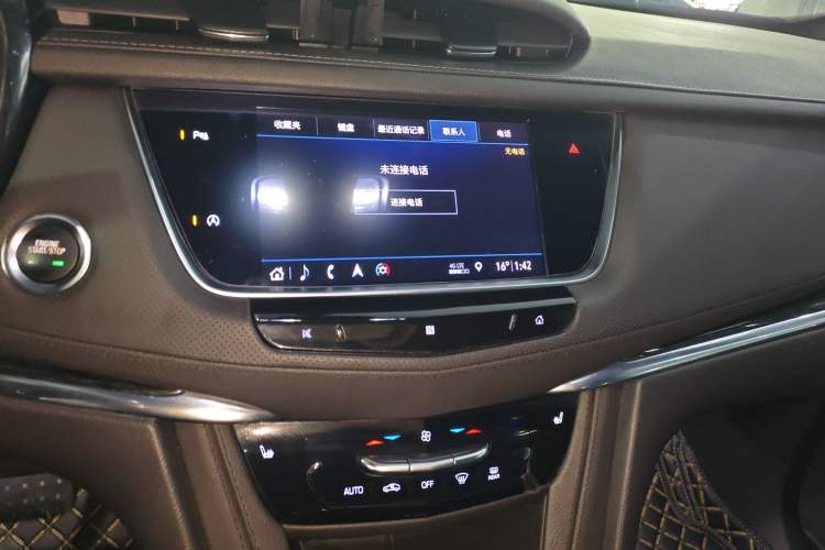 Used Cadillac XT5 2020 28T Luxury Version Audio And AC Panel