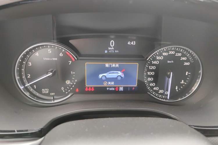 Used Cadillac XT5 2020 28T Four-Wheel Drive Tech Version Instrument Cluster
