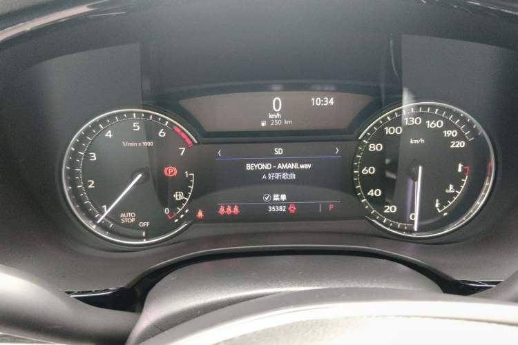 Used Cadillac XT5 2020 Revised Version 28T Luxury Edition Instrument Cluster